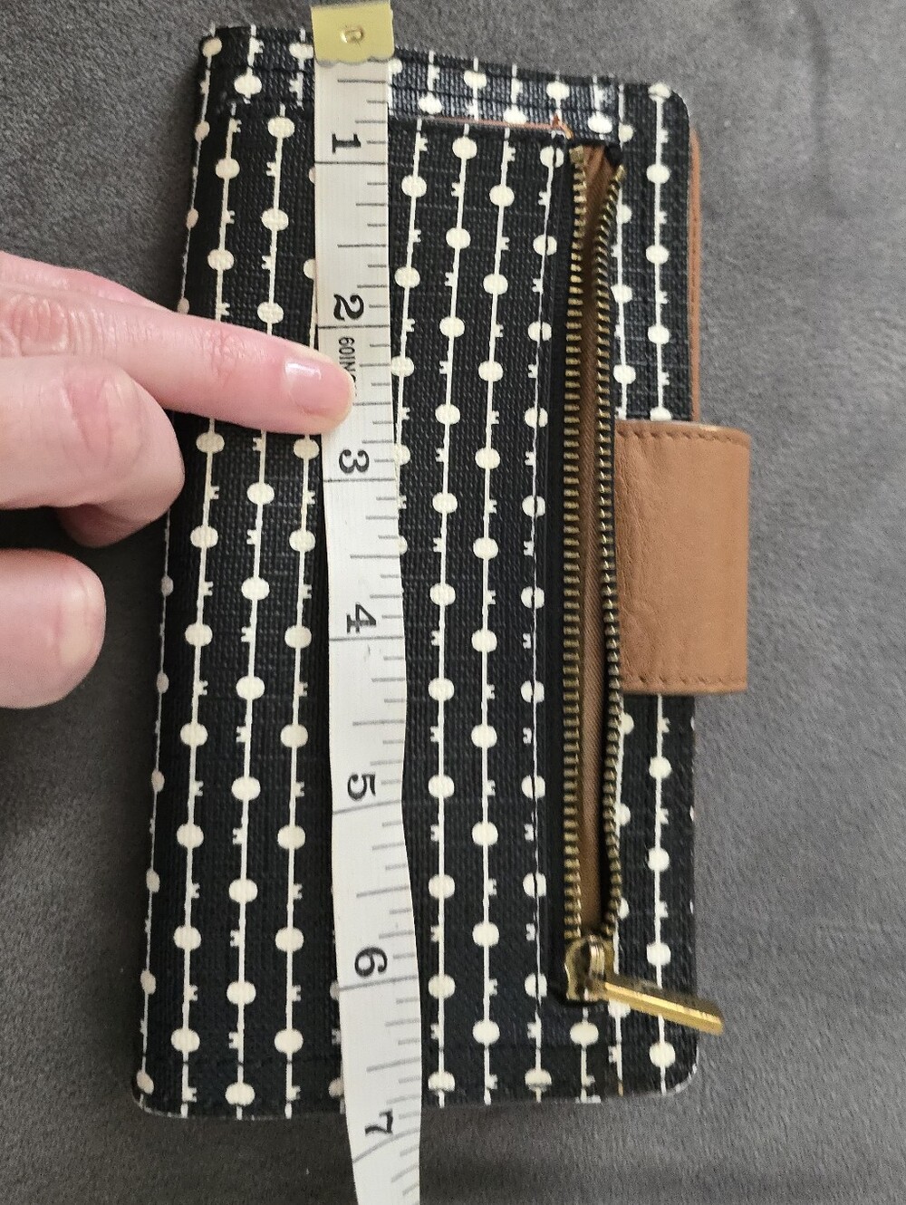 FOSSIL Leather Logan Key Wallet - Picture 4 of 5